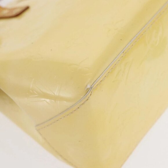 LOUIS VUITTON Monogram Vernis Reade PM Hand Bag Perle M91336 LV Auth ep12257 - Picture 10 of 16